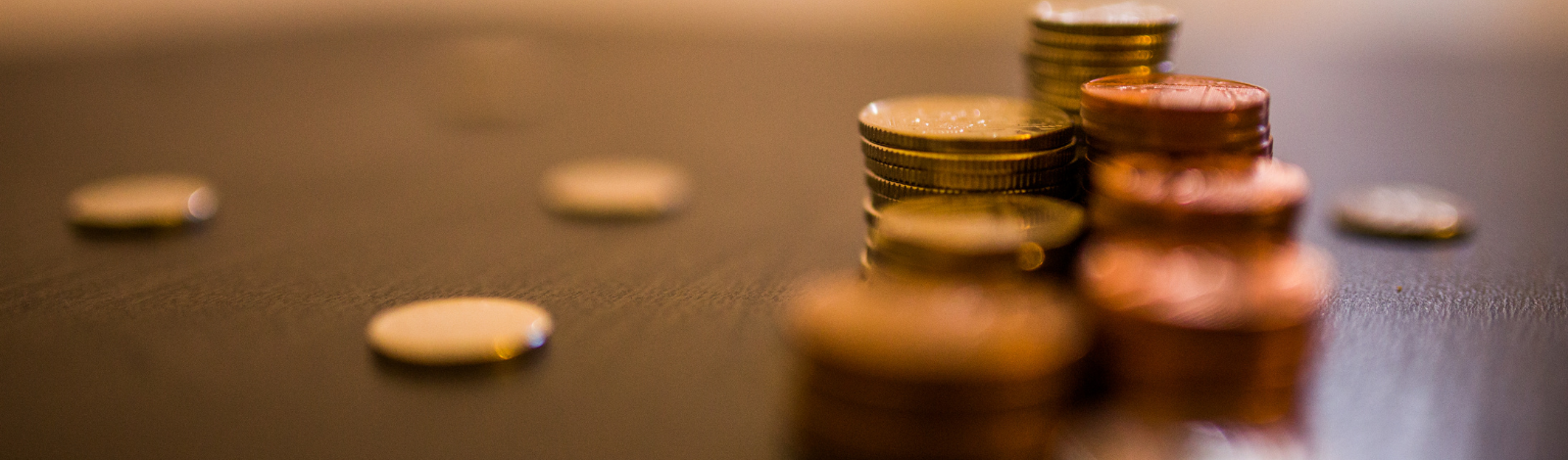 Stacks of coins