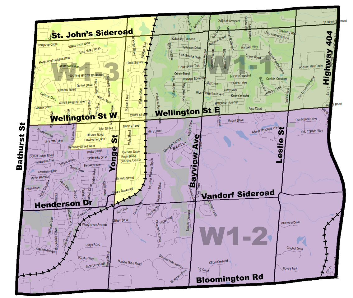 Map of Ward Option 1