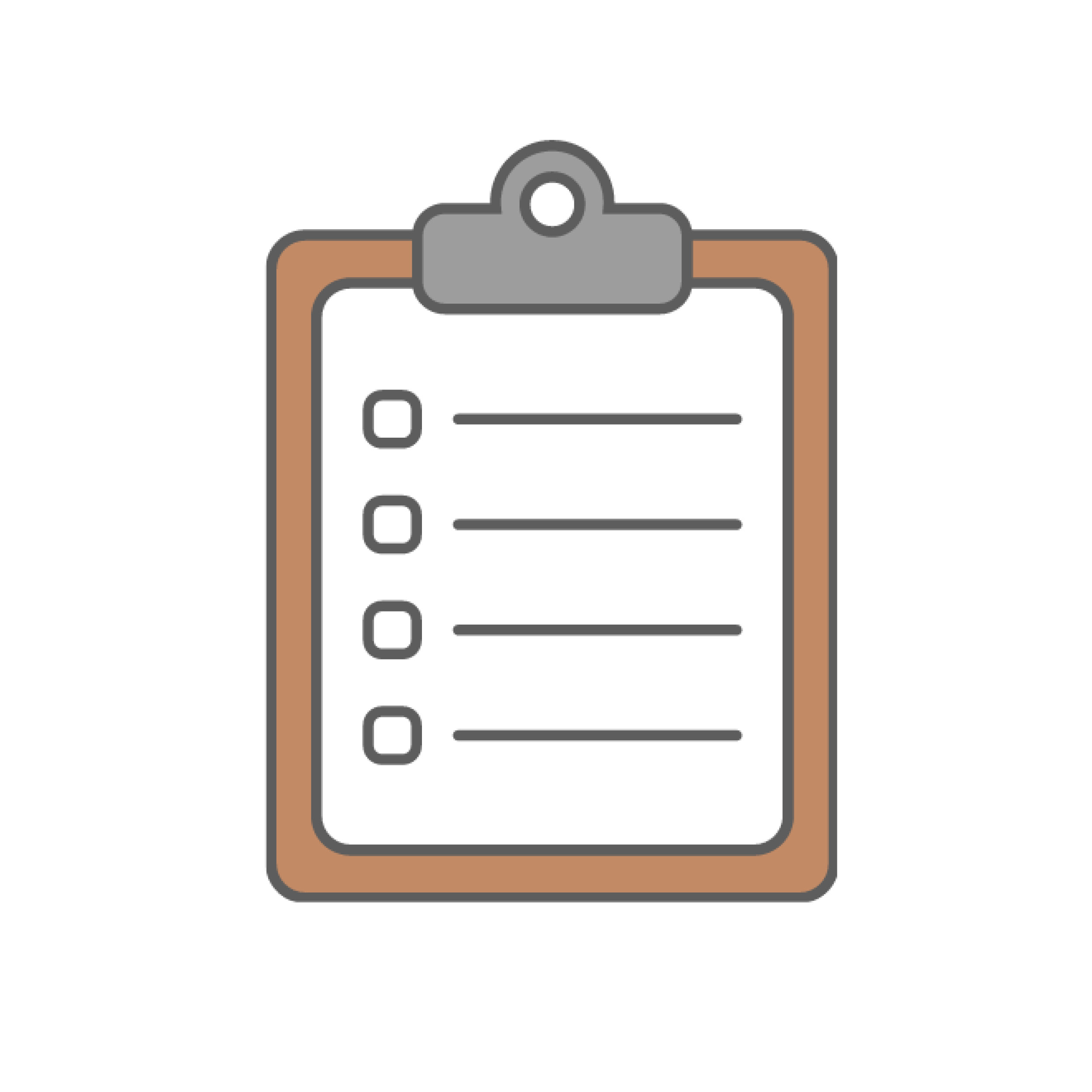 Image of clipboard checklist