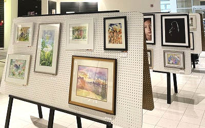Art on display at art show