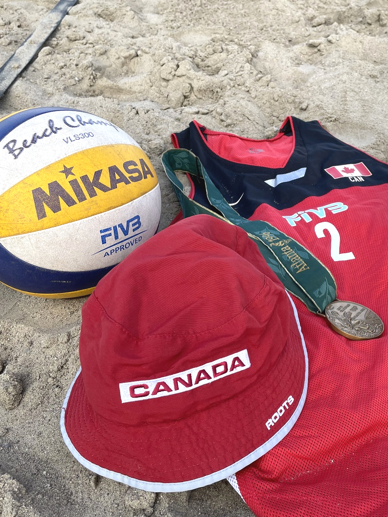 Beach volleyball sport supplies
