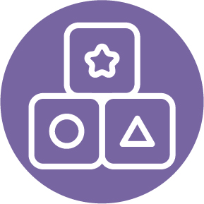 Icon representing preschool camps