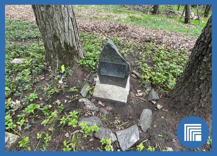 Tombstone at Aurora's Pet Cemetery