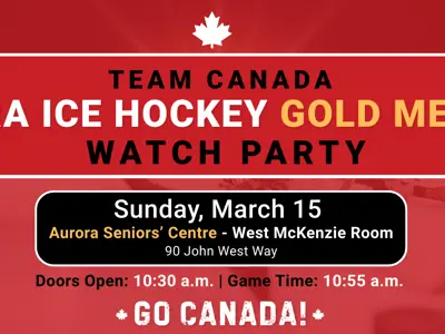 Para ice hockey event promo ad
