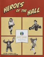 Heroes of the Hall book cover with drawings of four different athletes and modalities