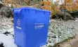 Blue Recycling bin