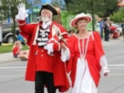 Town Crier at event on street