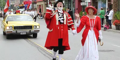 Town Crier at event on street